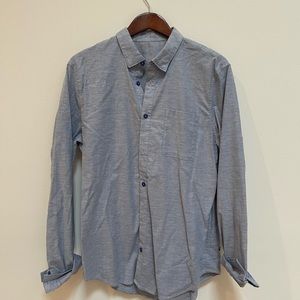 Lululemon Commission Long Sleeve Button Down Shirt Size L